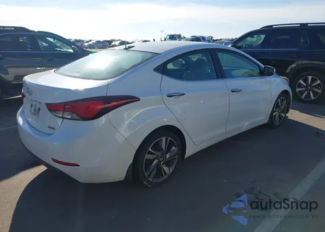 2014 Hyundai Elantra Limited z USA, uszkodzony, nr VIN 5NPDH4AE9EH521031
